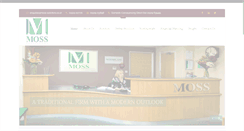 Desktop Screenshot of moss-solicitors.co.uk